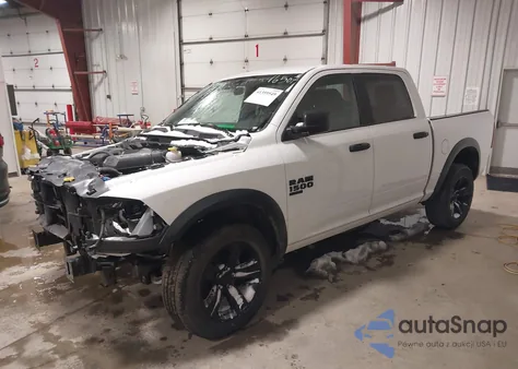 2024 Ram 1500 Classic Warlock 4X4 5'7 Box from USA, damaged, VIN 1C6RR7LG7RS148377